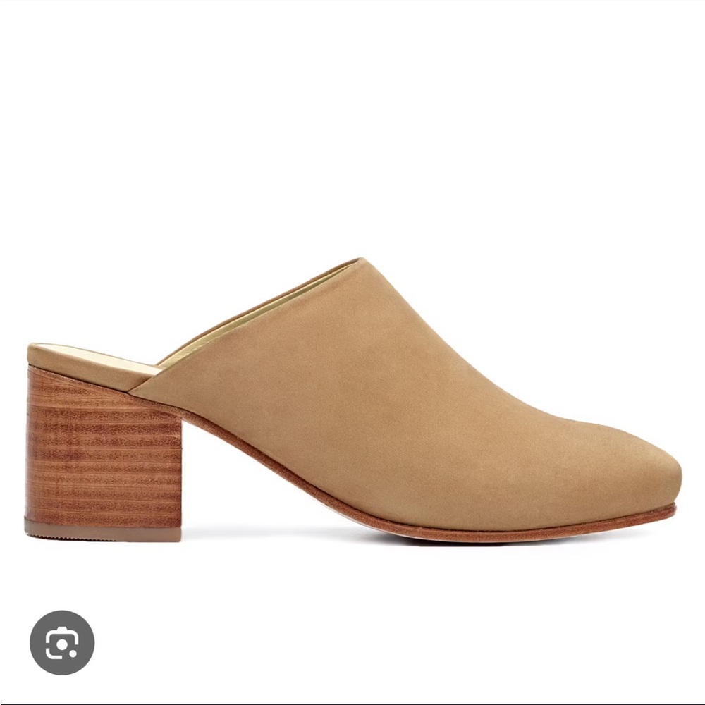 Nisolo Paloma Mule - Tan Suede